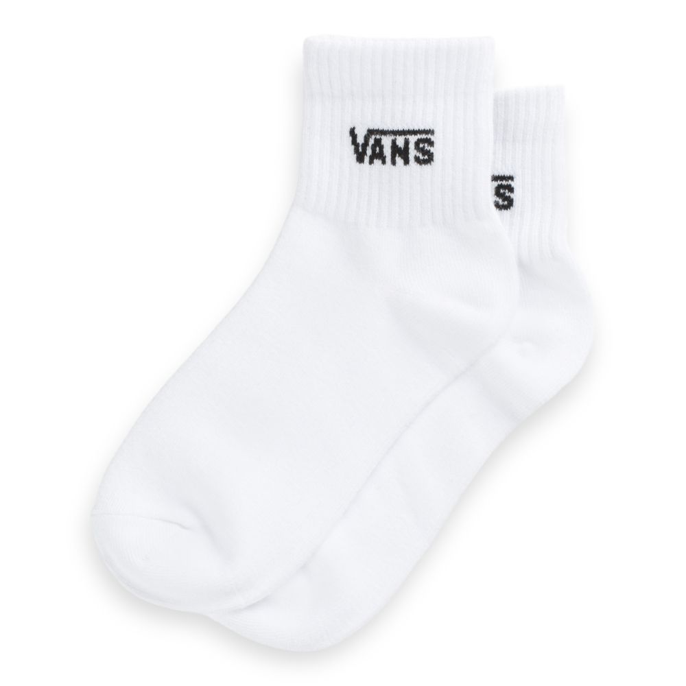 Dámské Ponožky Vans Half Crew Bílé | PD8925043