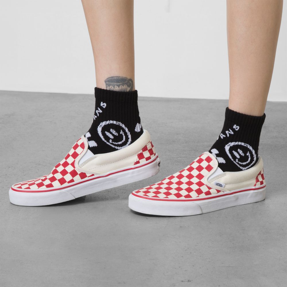 Dámské Ponožky Vans Half Crew Černé | BC3497265