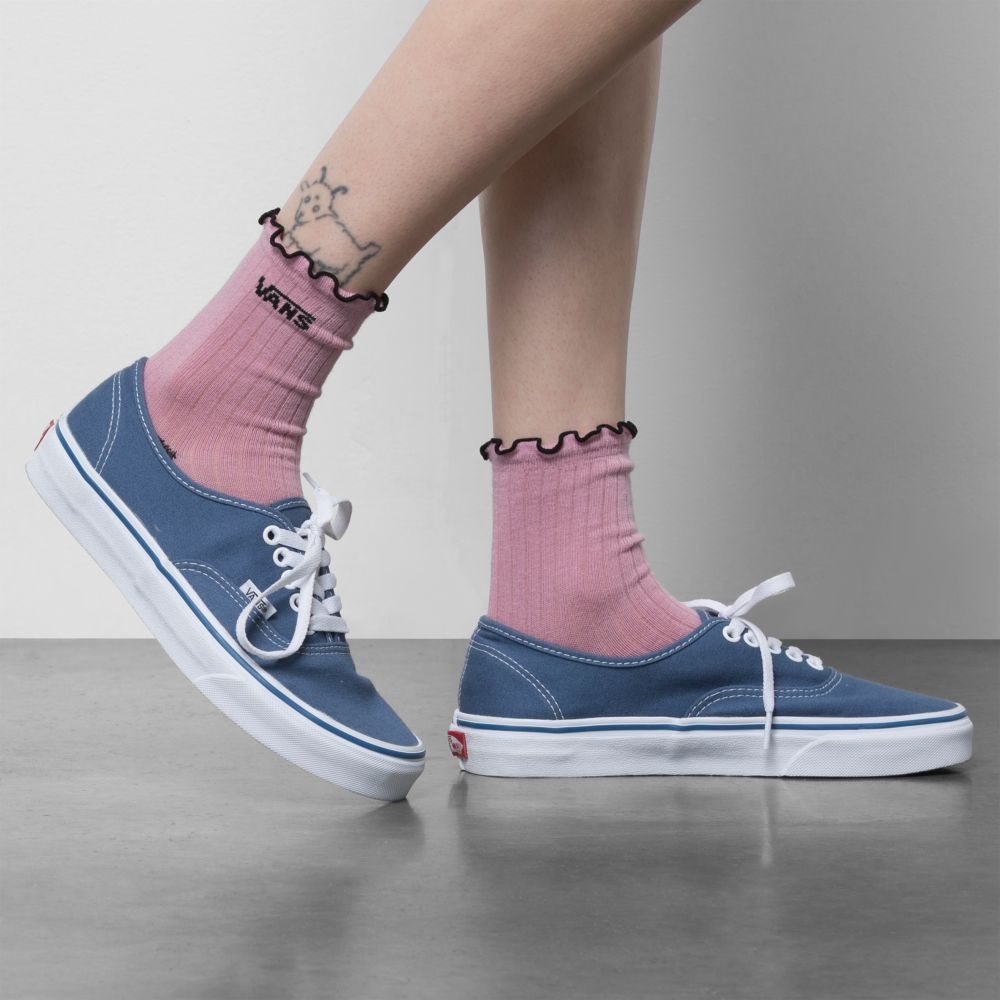 Dámské Ponožky Vans Ruffle Crew Viacfarebný | XF4870965