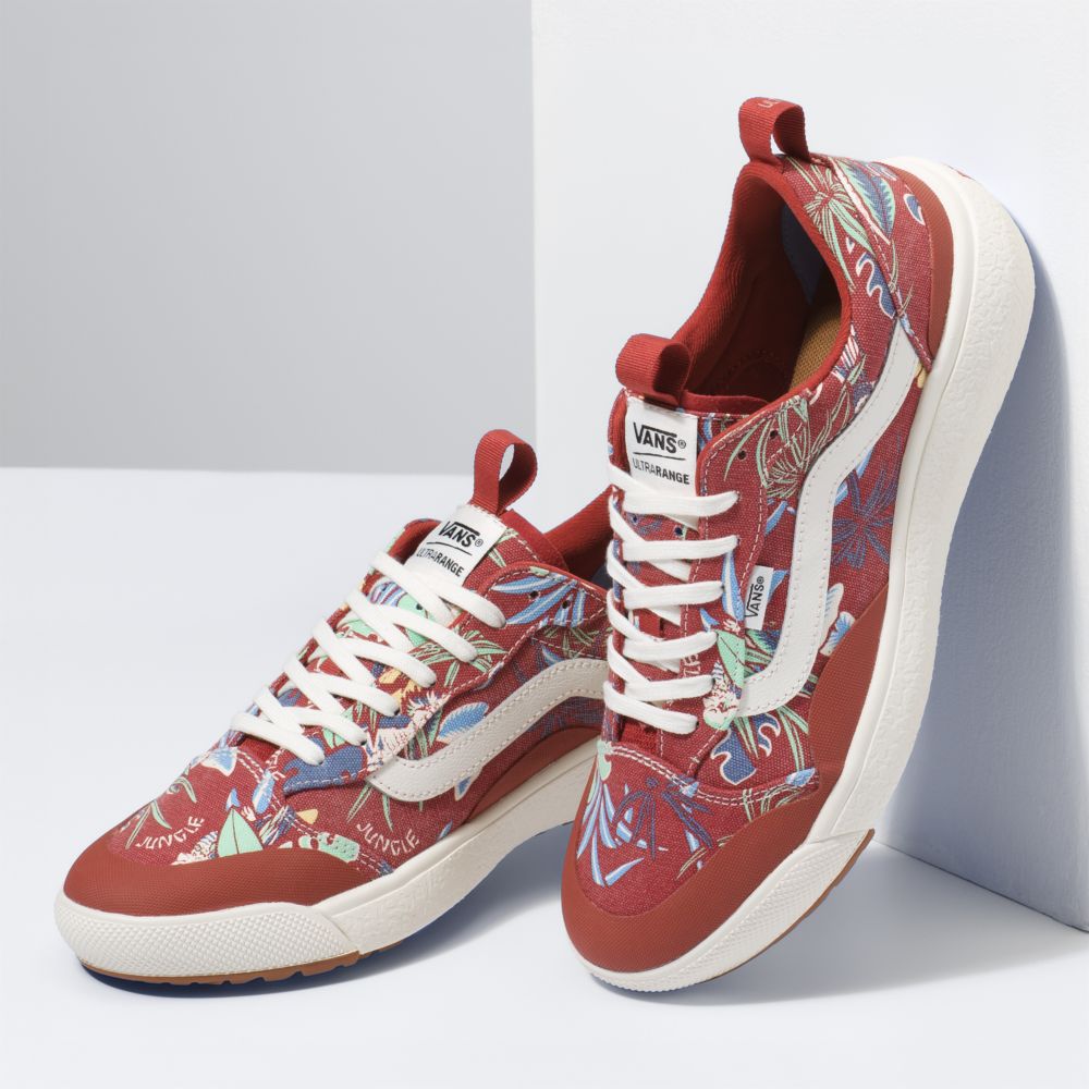 Dámské Sandály Vans Hawaiian Jungle UltraRange Exo Se Červené | WA6510973