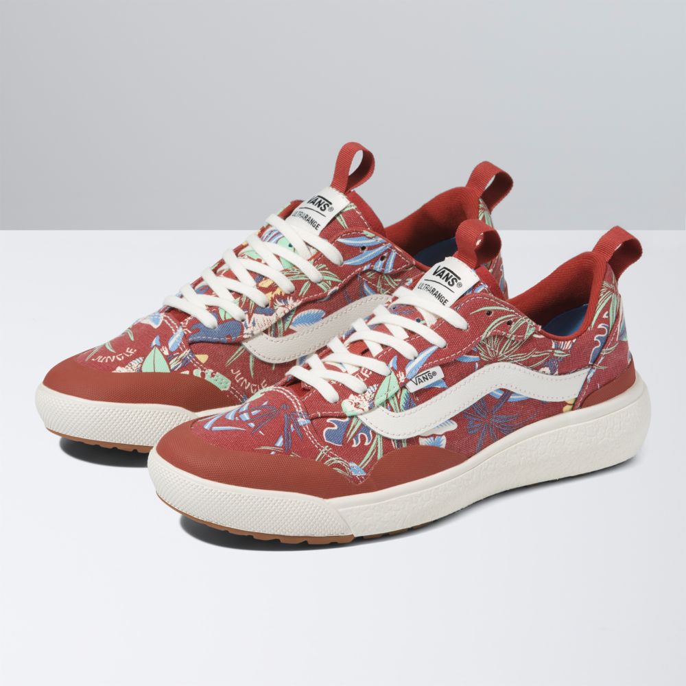 Dámské Sandály Vans Hawaiian Jungle UltraRange Exo Se Červené | WA6510973