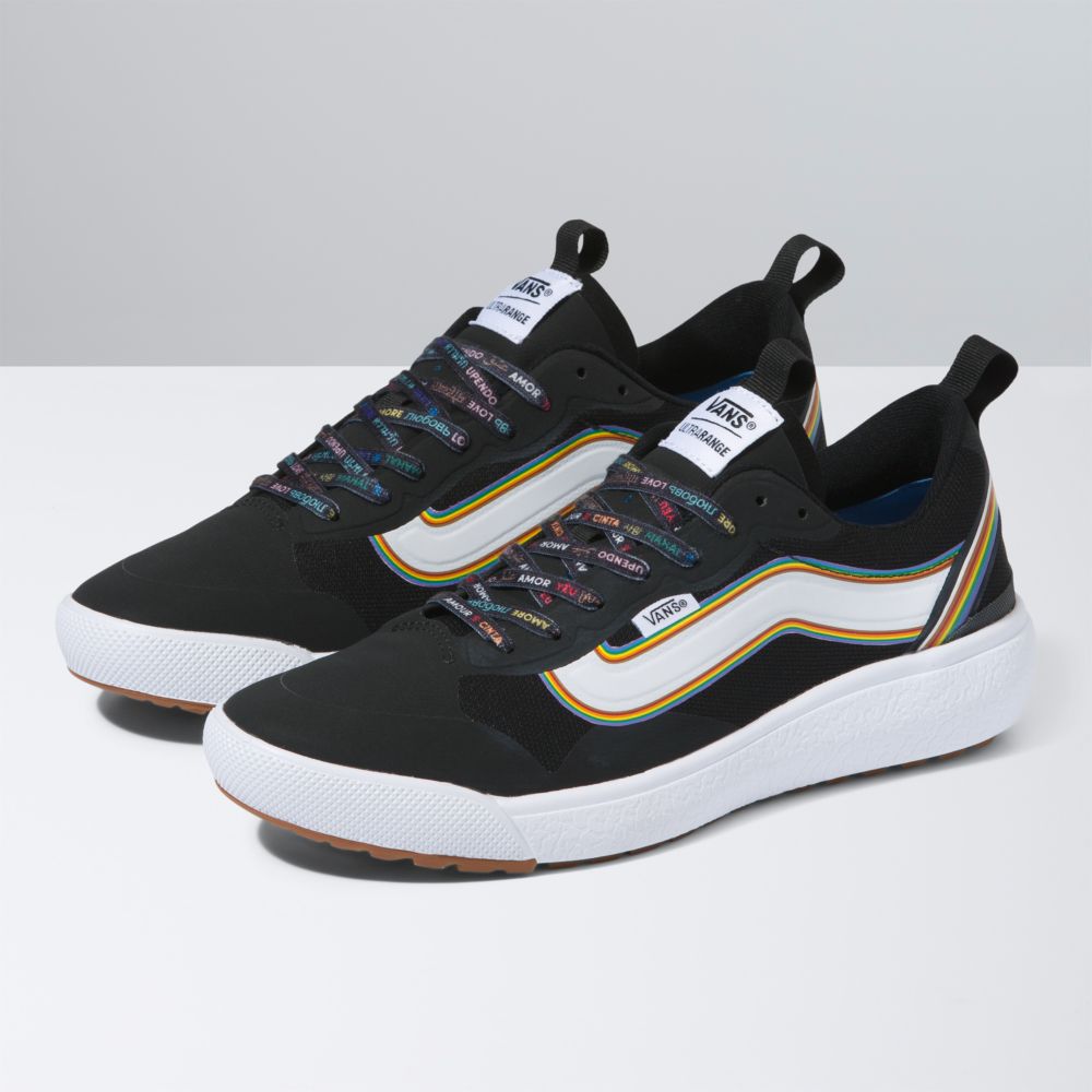 Dámské Sandály Vans Pride UltraRange Exo Černé Bílé | BY4605283