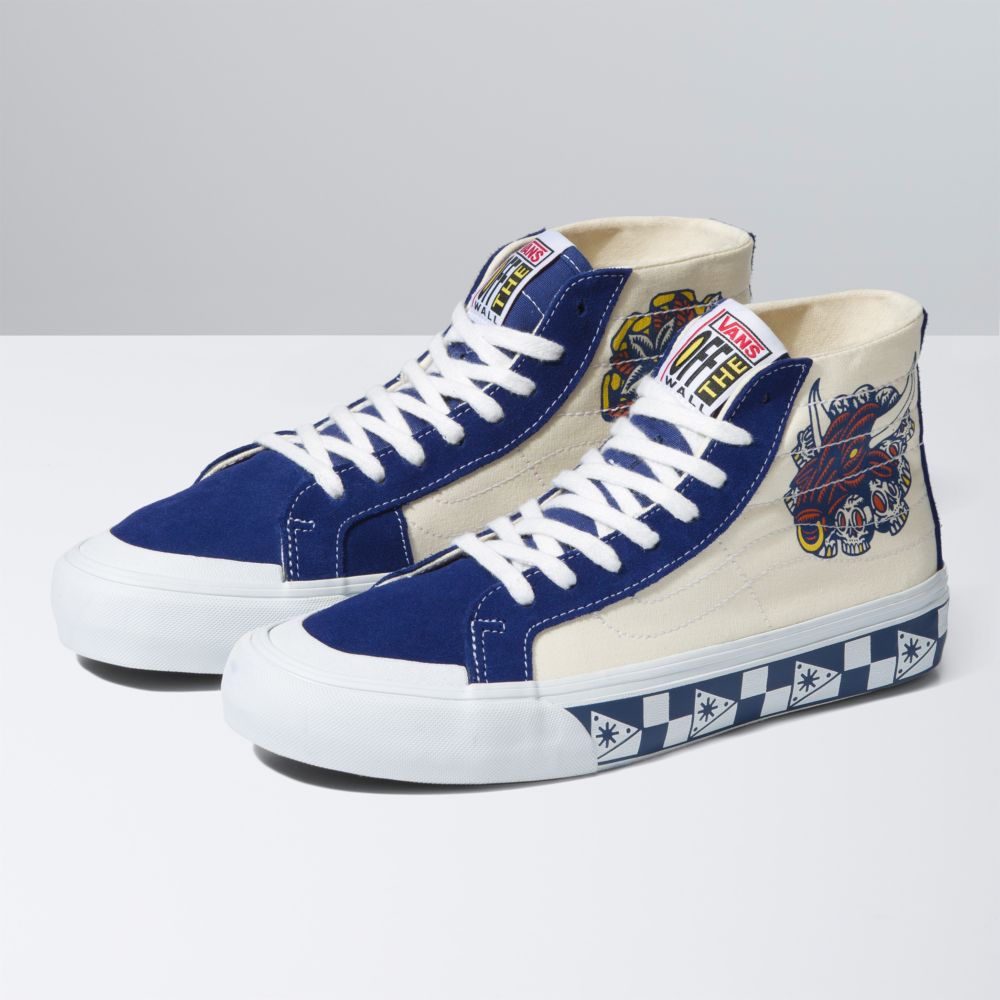 Dámské Sandály Vans Sk8-Hi 138 Decon VR3 SF Blankyt Bílé | LE7132490