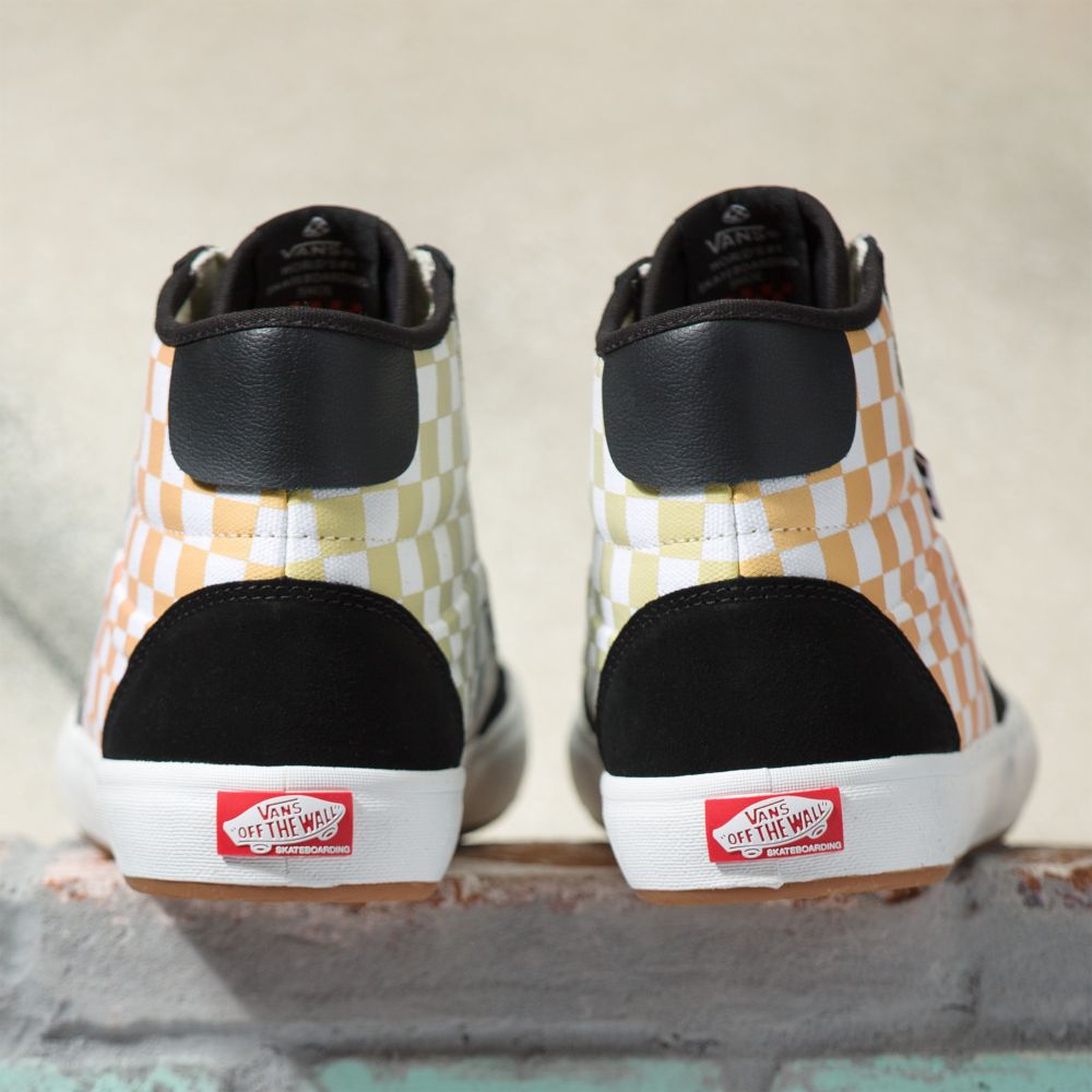 Dámské Skate Boty Vans Checkerboard The Lizzie Černé Viacfarebný | IC6208517