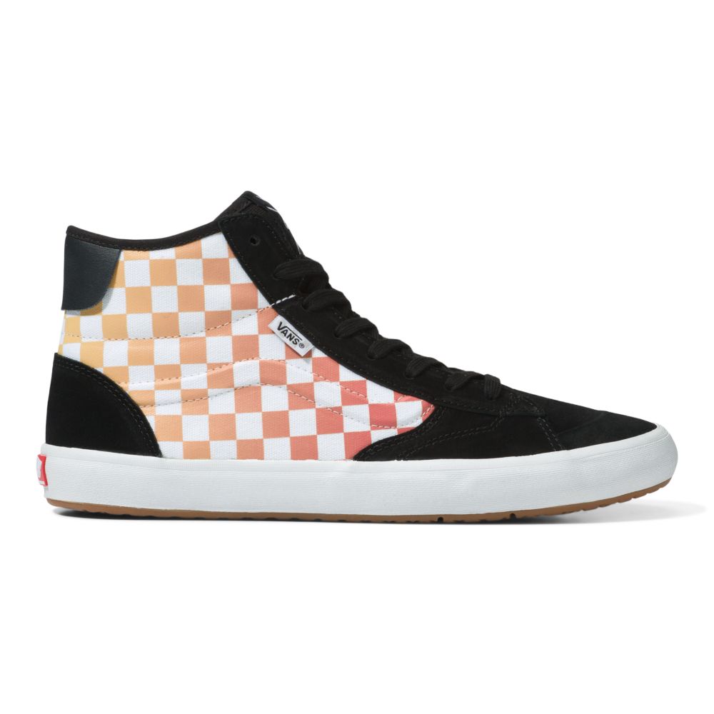 Dámské Skate Boty Vans Checkerboard The Lizzie Černé Viacfarebný | IC6208517