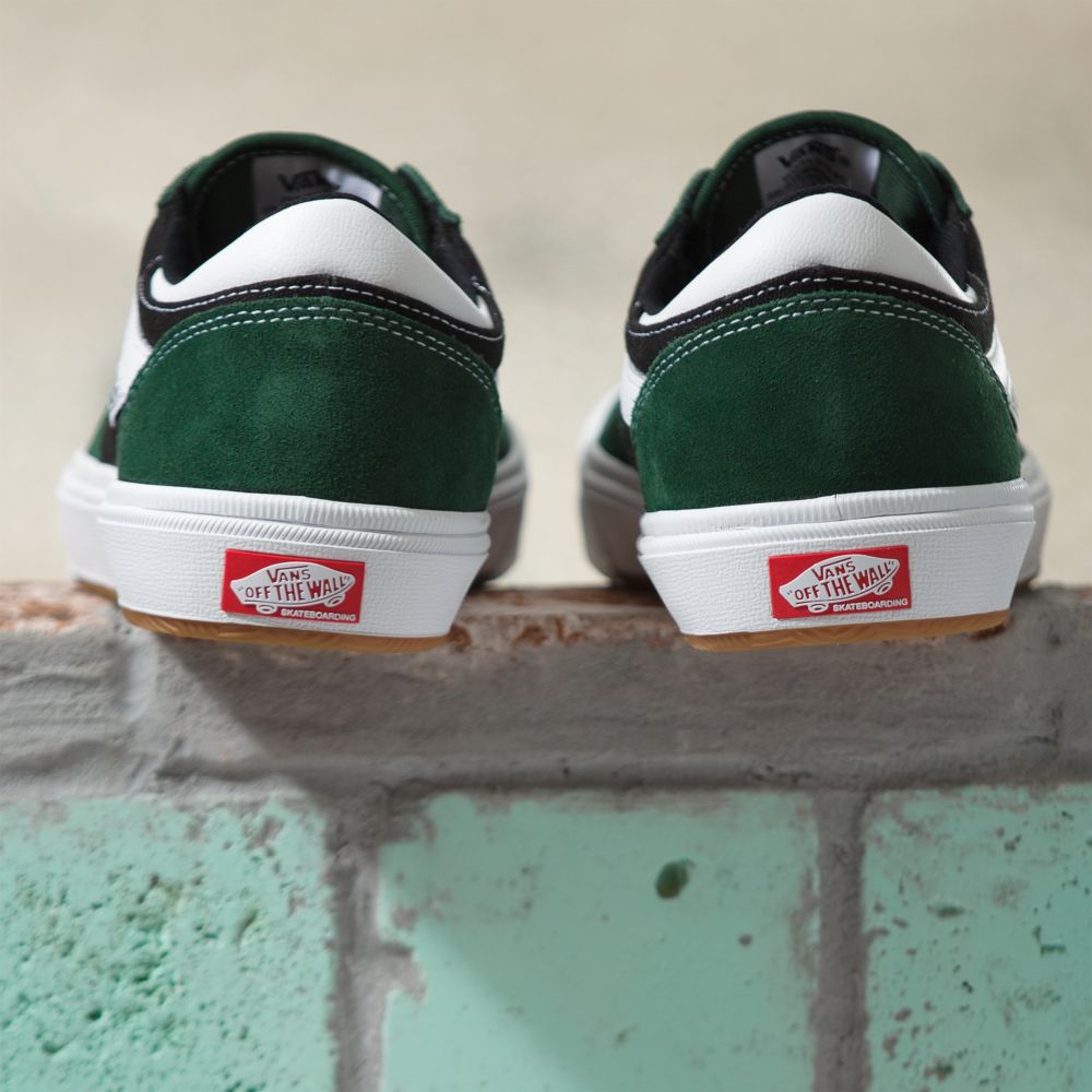 Dámské Skate Boty Vans Gilbert Crockett Tmavě Zelene Bílé | IP1369850