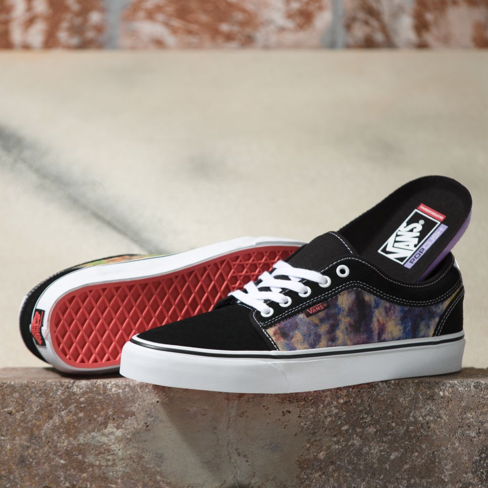 Dámské Skate Boty Vans Tie-Dye Terry Chukka Low Černé Viacfarebný | WQ9023145