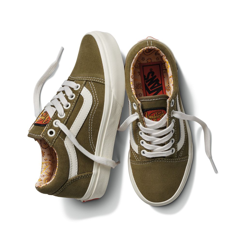 Dětské Classic Vans Anderson .Paak Old Skool Hnědé | QF7803542