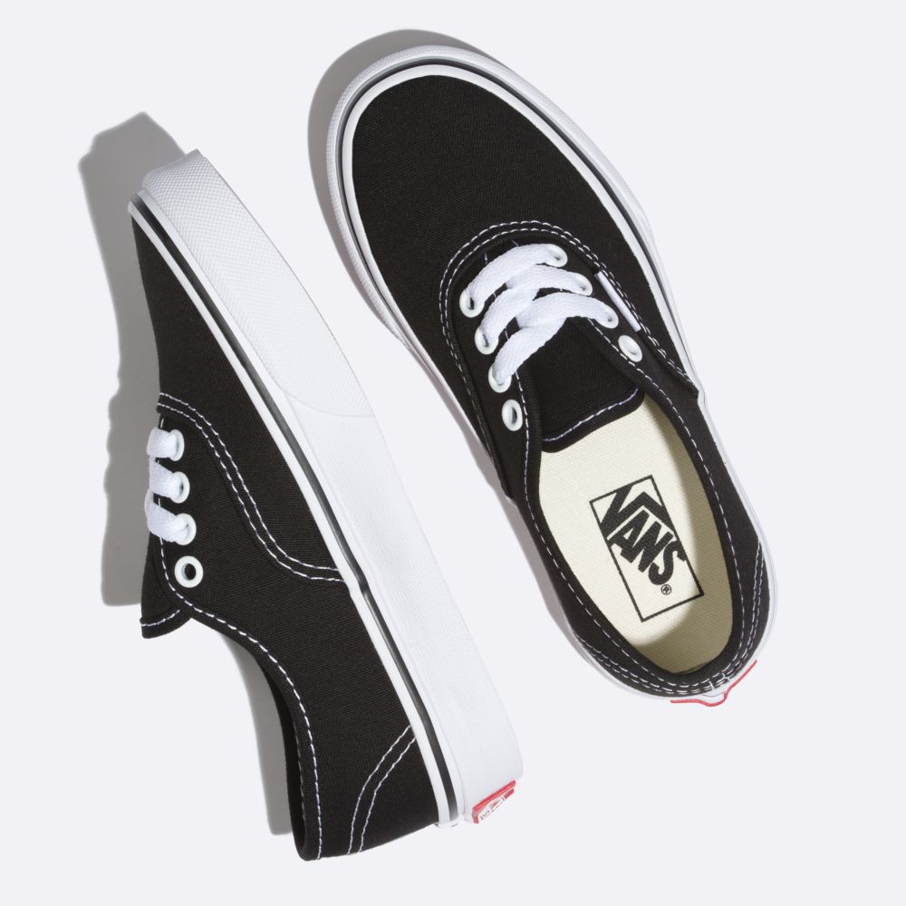 Dětské Classic Vans Authentic Černé Bílé | FD7851096