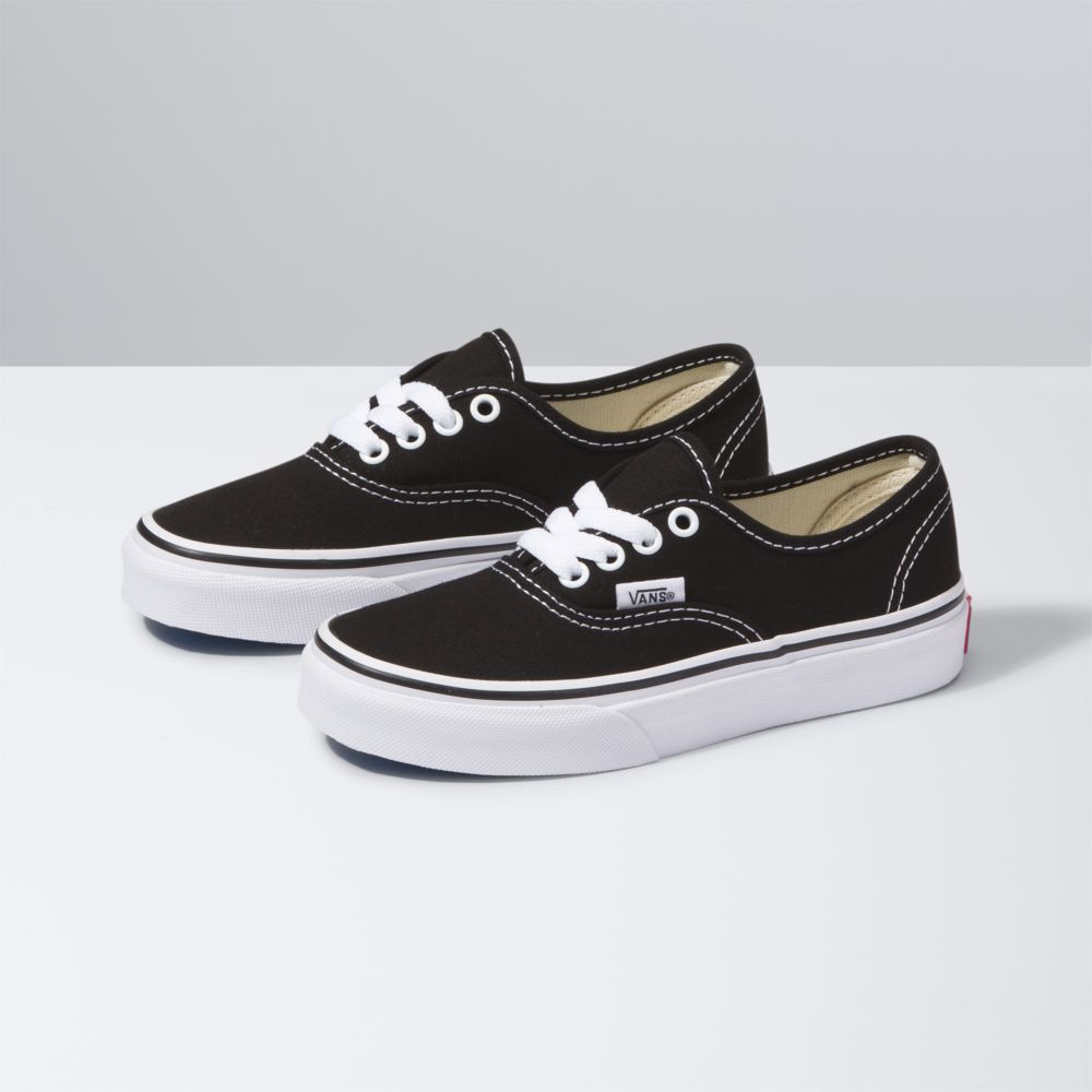 Dětské Classic Vans Authentic Černé Bílé | FD7851096