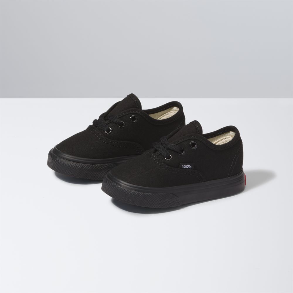 Dětské Classic Vans Authentic Černé Černé | IL7360251