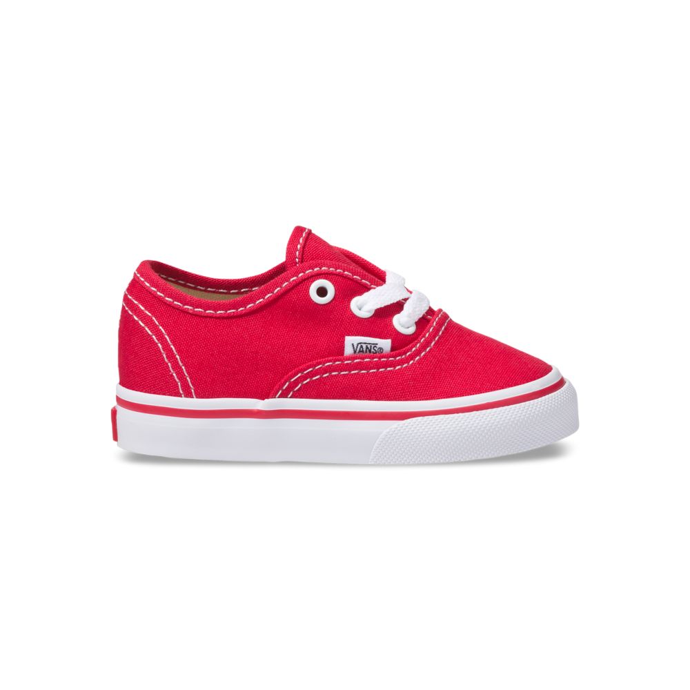 Dětské Classic Vans Authentic Červené | UQ2598016