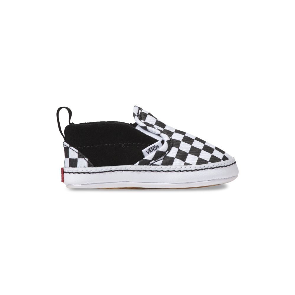 Dětské Classic Vans Checker V Černé Bílé | CI8314950