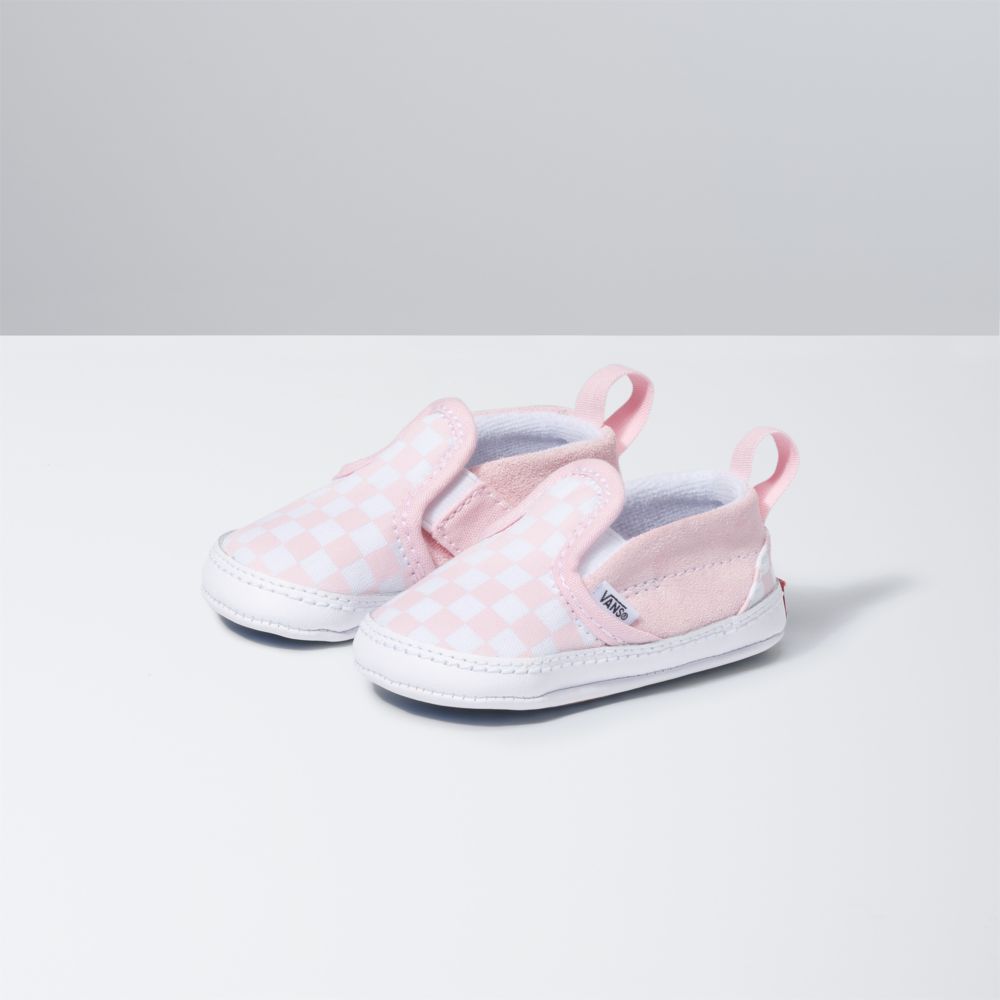 Dětské Classic Vans Checkerboard V Bílé | MT9347685