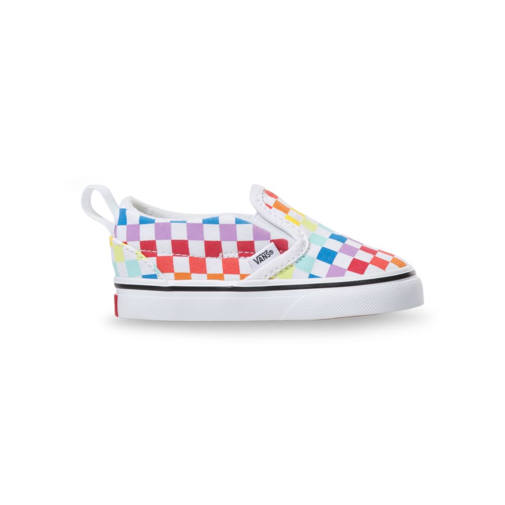 Dětské Classic Vans Checkerboard V Viacfarebný Bílé | WI1472380