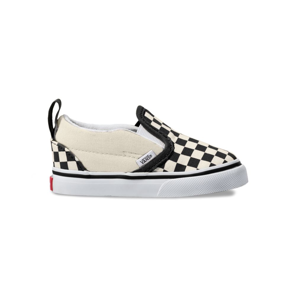 Dětské Classic Vans Checkerboard V Černé Bílé | MK1795804