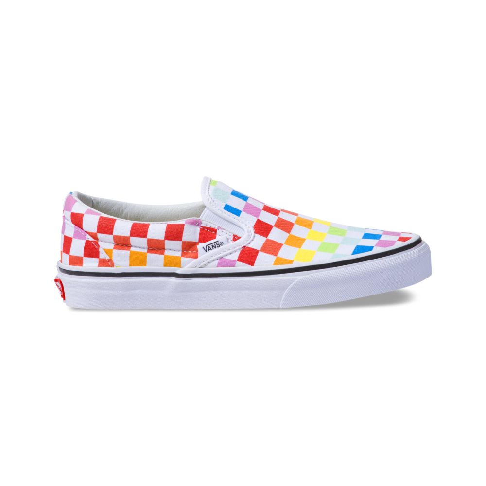 Dětské Classic Vans Checkerboard Viacfarebný Bílé | IP8970125