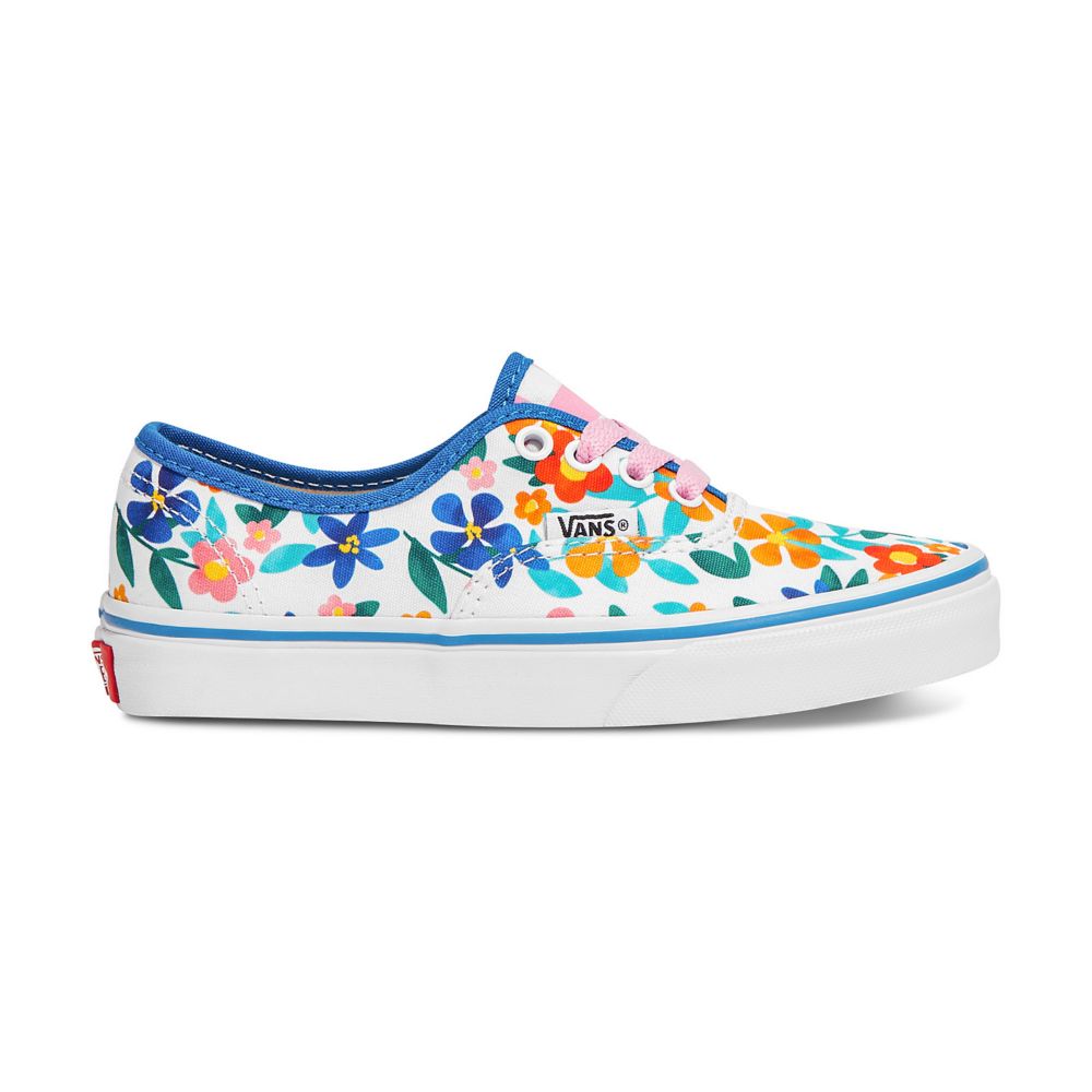 Dětské Classic Vans Customs Painted Floral Authentic Viacfarebný | WS6879453