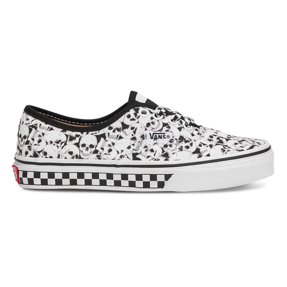 Dětské Classic Vans Customs Skulls Authentic Viacfarebný | LE9671208