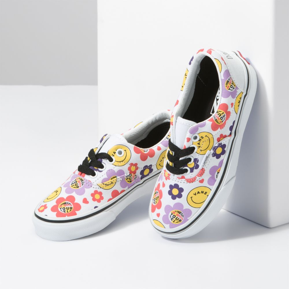 Dětské Classic Vans Era Bílé | QV0642978