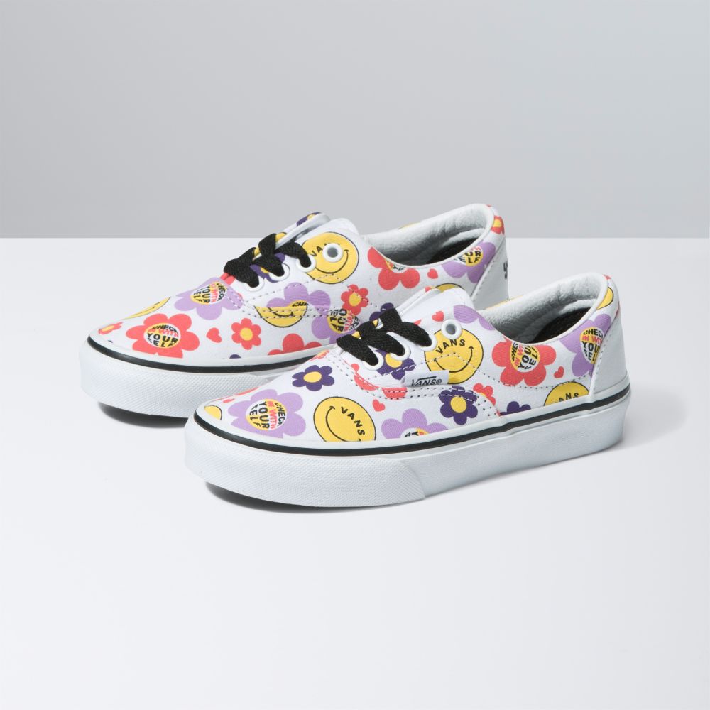 Dětské Classic Vans Era Bílé | QV0642978