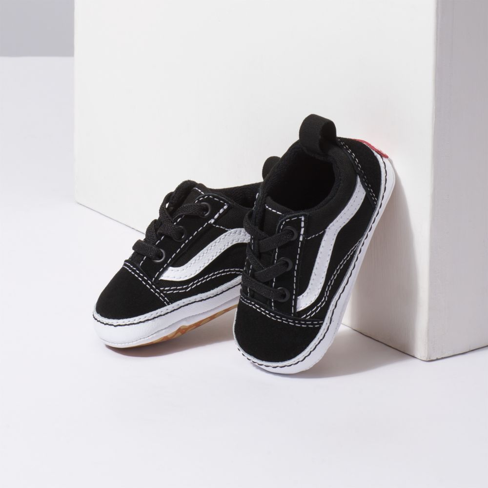 Dětské Classic Vans Old Skool Černé Bílé | DP8691207