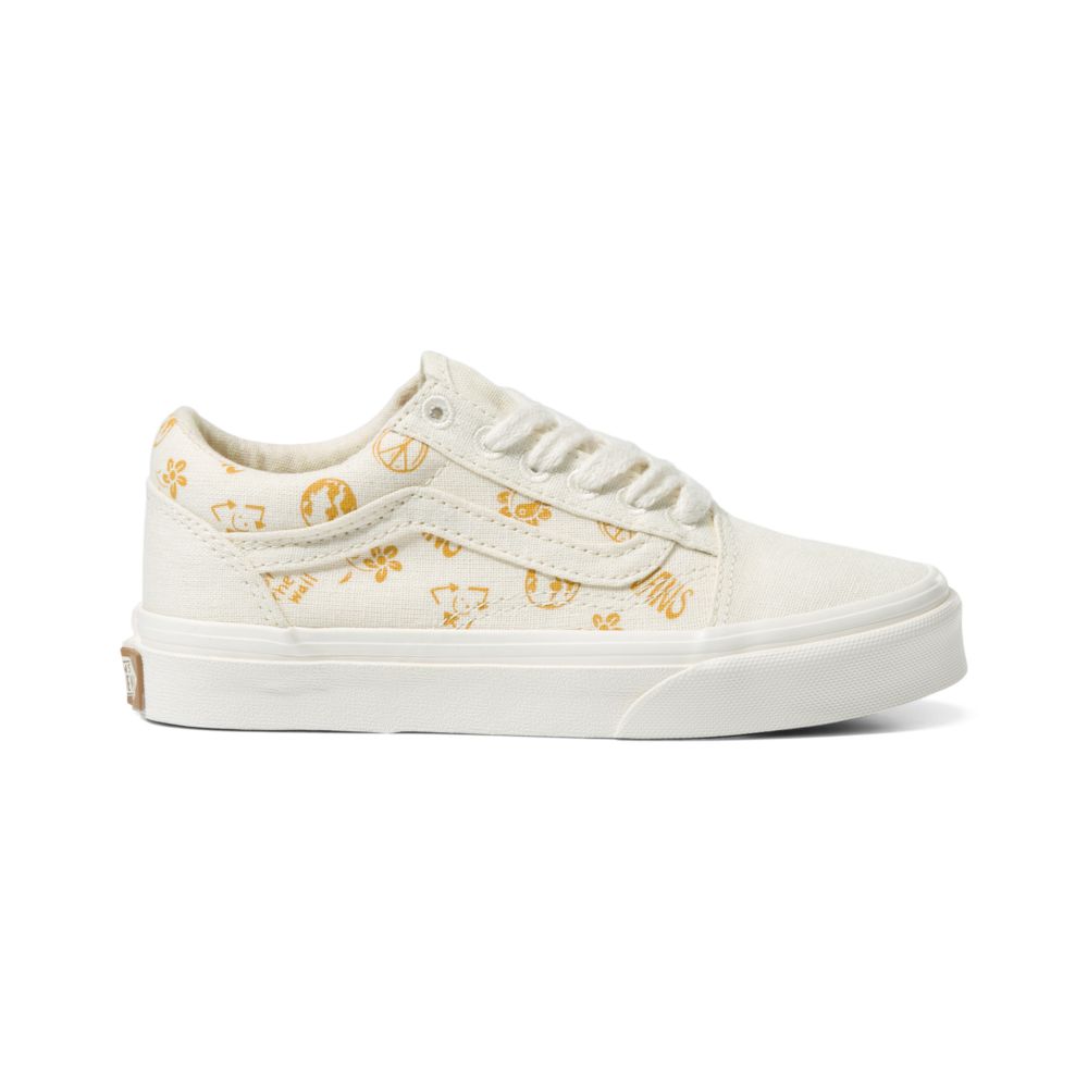 Dětské Classic Vans Old Skool Žluté | XE3147956