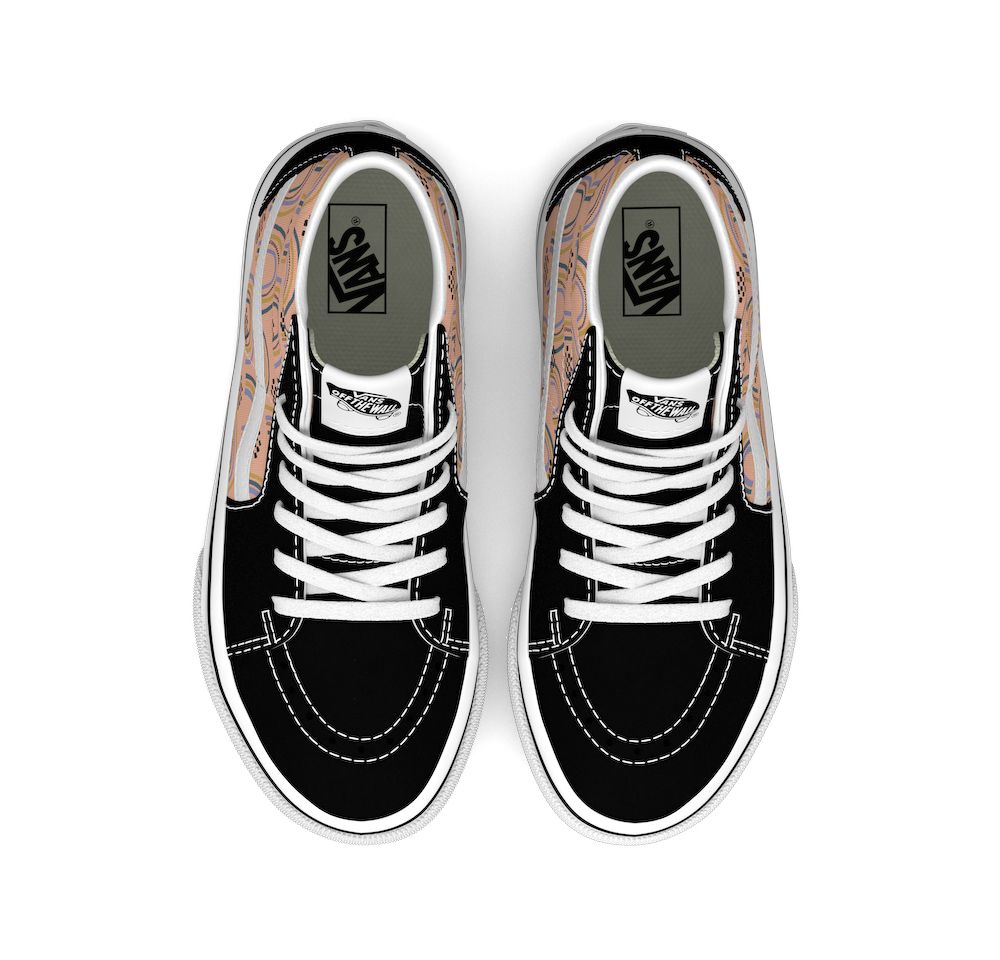 Dětské Classic Vans Sk8-Hi Viacfarebný Růžové Bílé | GW5783421