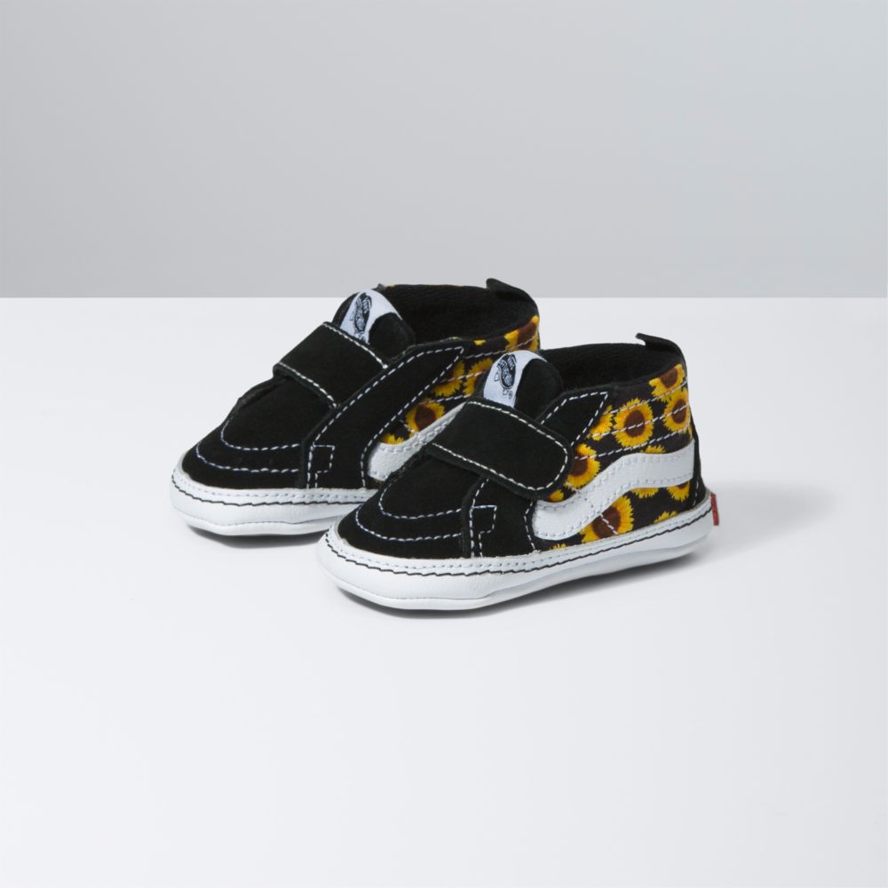 Dětské Classic Vans Sk8-Hi Černé Žluté | CG8725019