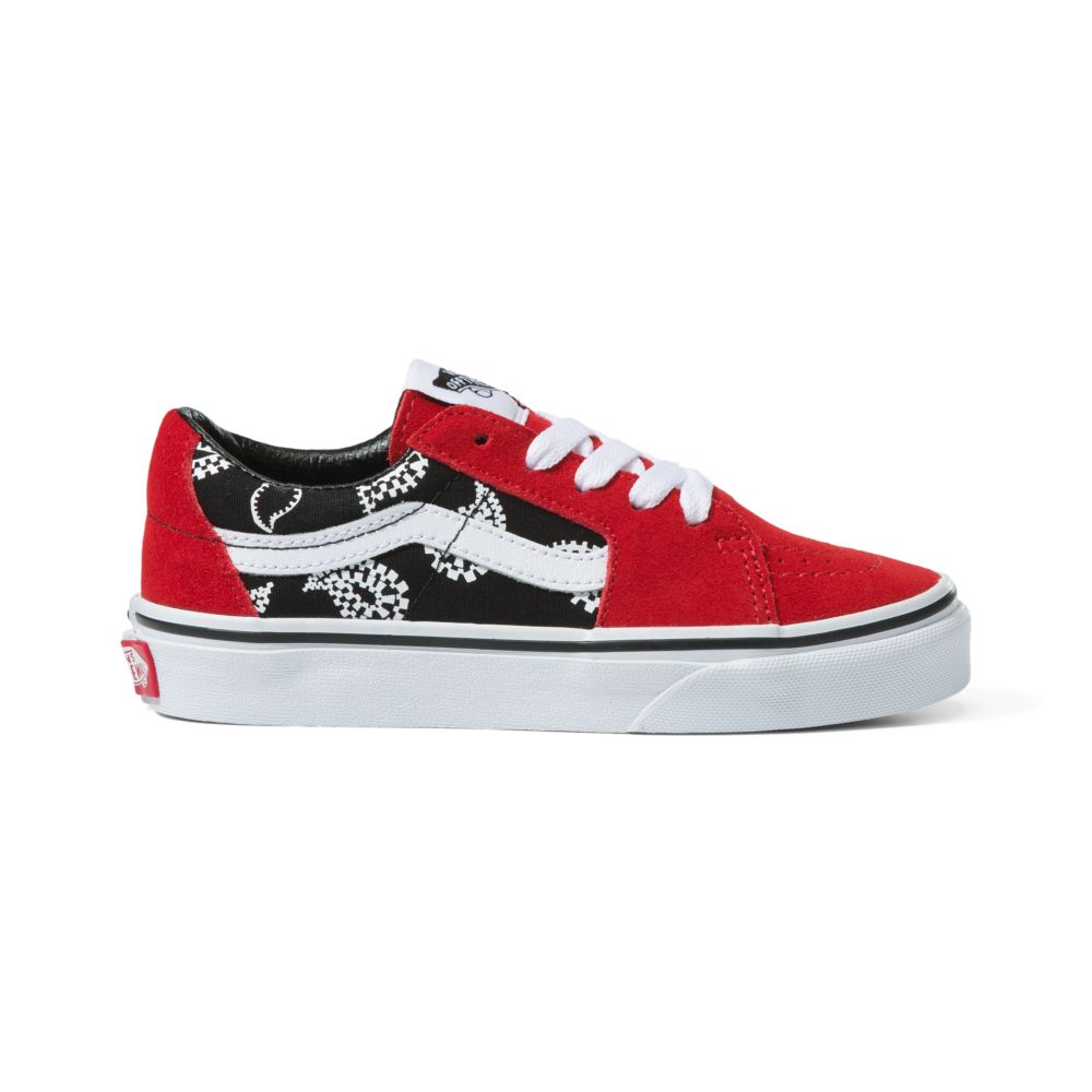 Dětské Classic Vans Sk8-Low Červené | DL5972361