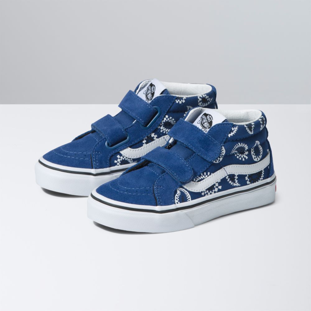 Dětské Classic Vans Sk8-Mid Reissue V Tmavě Blankyt | LB8105924