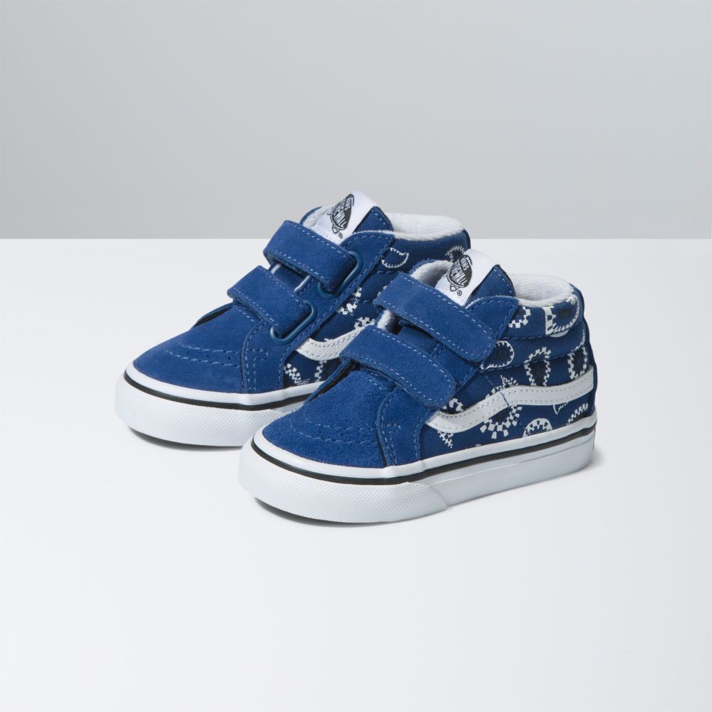 Dětské Classic Vans Sk8-Mid Reissue V Tmavě Blankyt | WO3279406