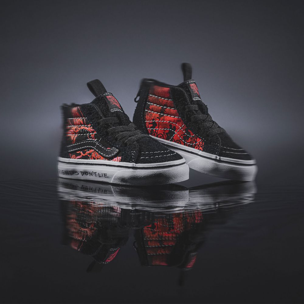 Dětské Classic Vans Stranger Things Sk8-Hi Zip Viacfarebný | GZ5968207