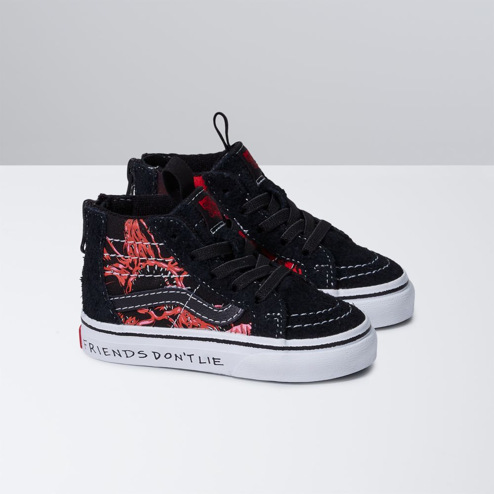 Dětské Classic Vans Stranger Things Sk8-Hi Zip Viacfarebný | GZ5968207