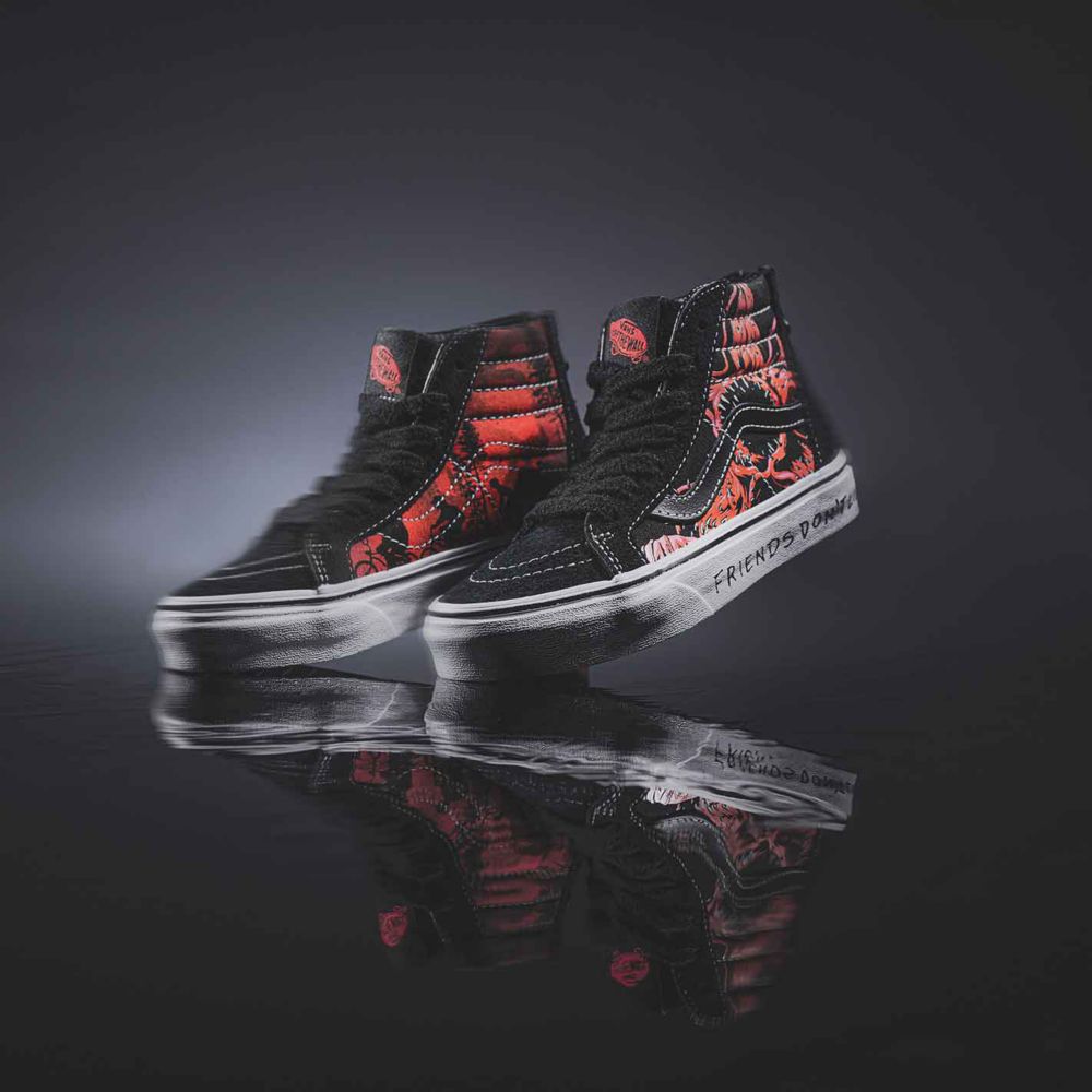 Dětské Classic Vans Stranger Things Sk8-Hi Zip Viacfarebný | VC4291708