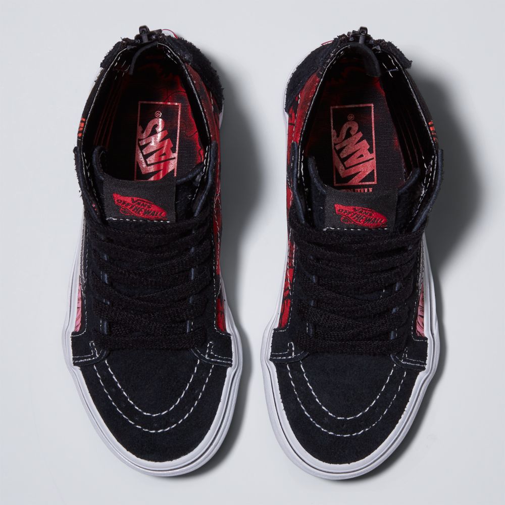 Dětské Classic Vans Stranger Things Sk8-Hi Zip Viacfarebný | VC4291708