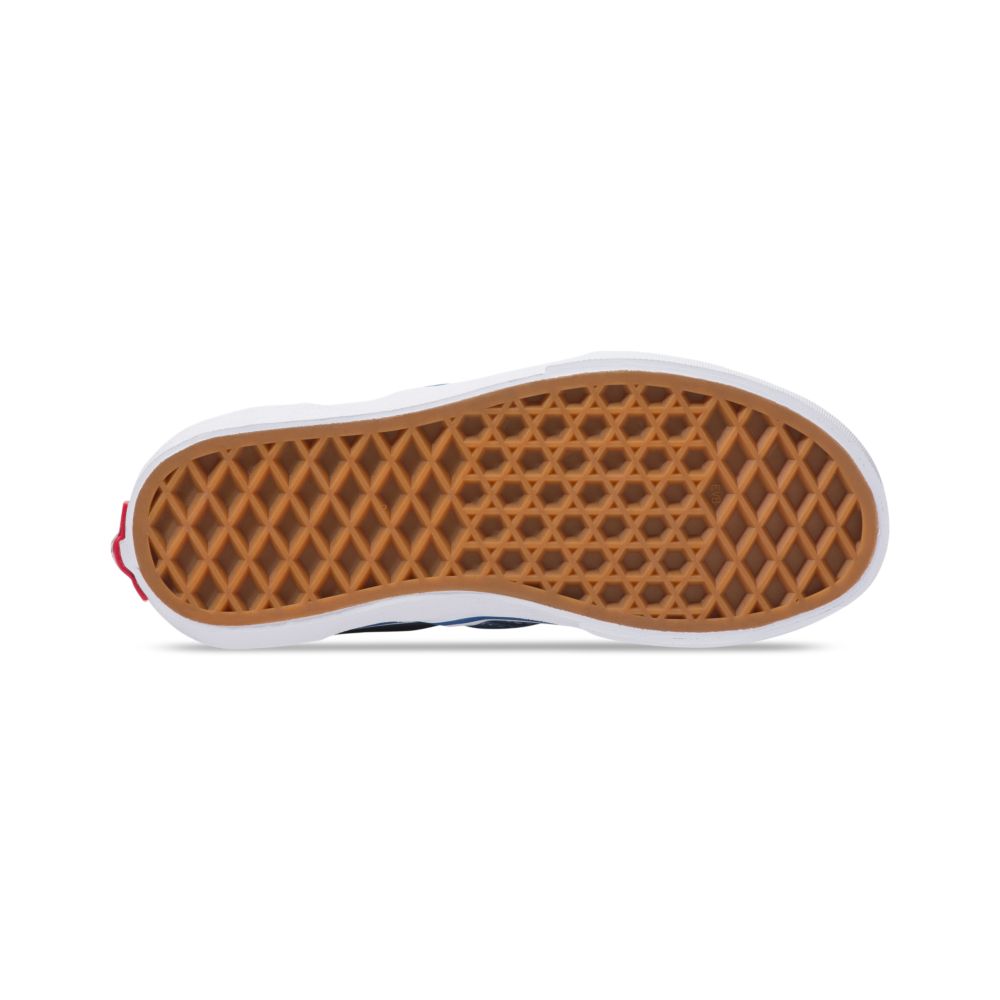 Dětské Classic Vans Tmavě Blankyt Bílé | RF6218057