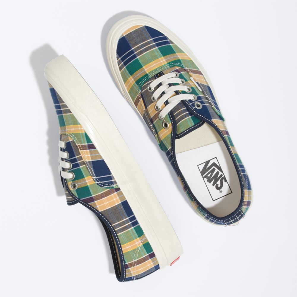 Pánské Classic Vans Authentic 44 DX Tmavě Blankyt Bílé | FZ3287406