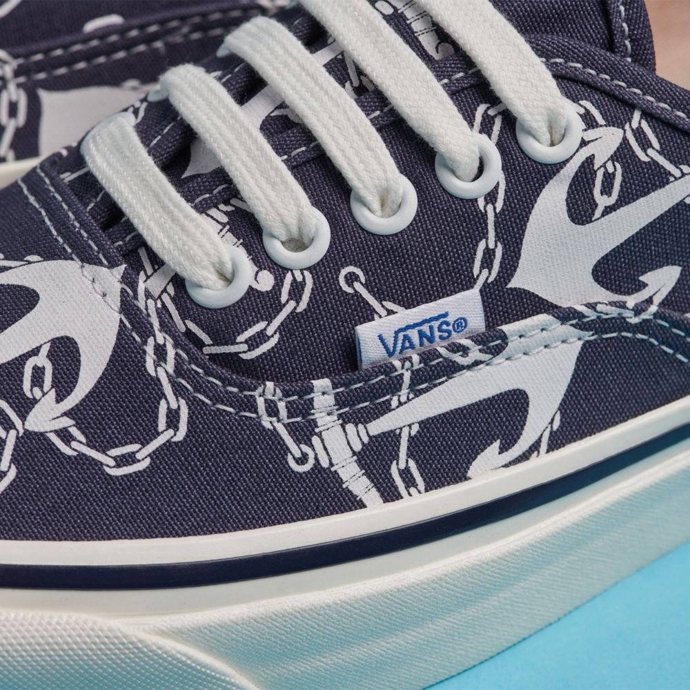 Pánské Classic Vans Authentic 44 Deck DX Tmavě Blankyt | MO7896243