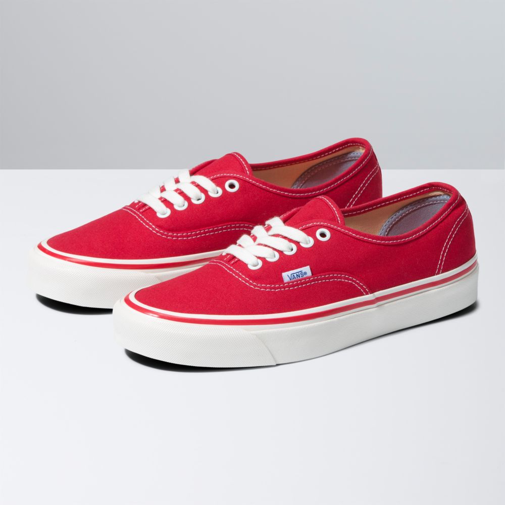 Pánské Classic Vans Authentic 44 Deck DX Červené | SM5173246