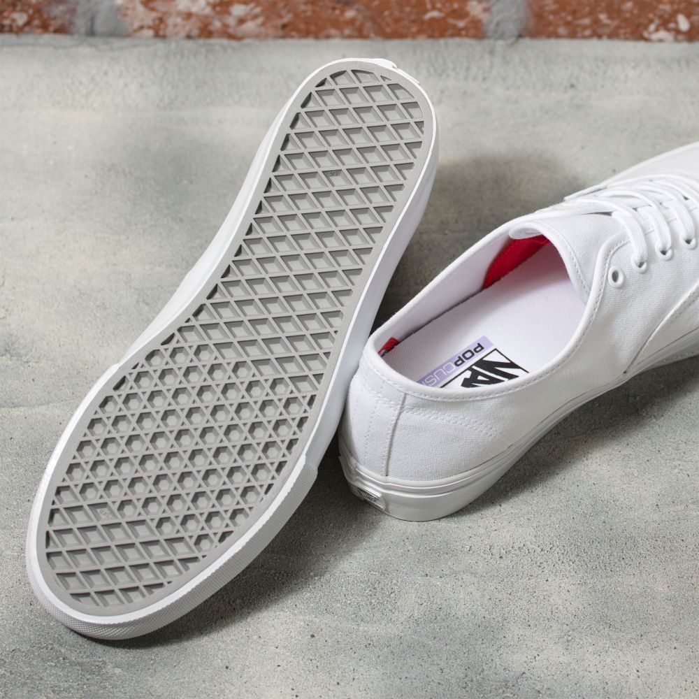 Pánské Classic Vans Authentic Bílé | UI9386254