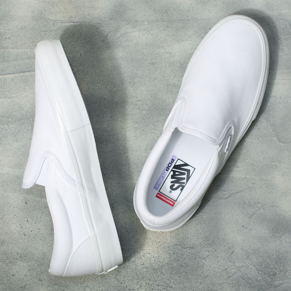 Pánské Classic Vans Bílé | DZ4672813