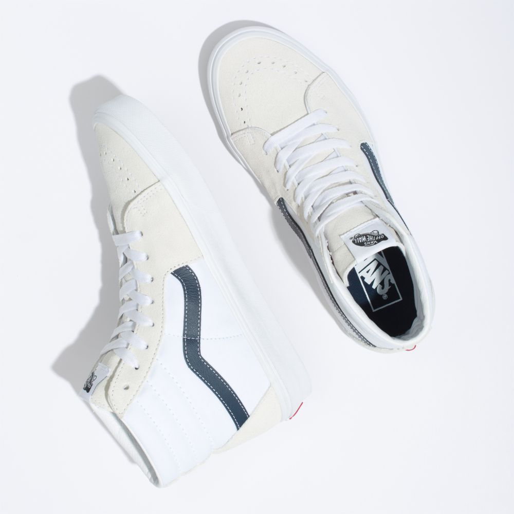 Pánské Classic Vans Classic Sportovní SK8-Hi Bílé | FR1049582