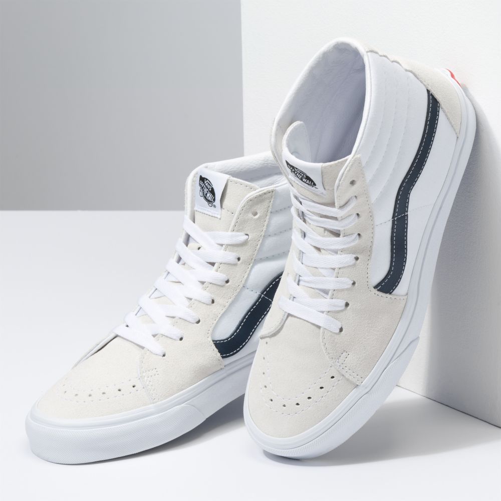 Pánské Classic Vans Classic Sportovní SK8-Hi Bílé | FR1049582