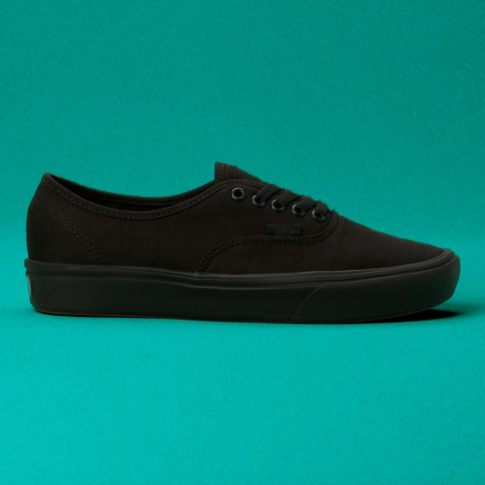 Pánské Classic Vans ComfyCush Authentic Černé Černé | GS8936710