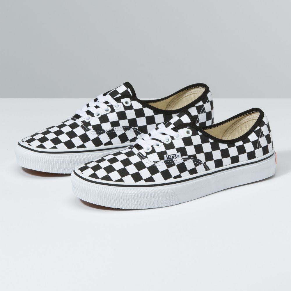 Pánské Classic Vans Customs Checkerboard Authentic Široké Viacfarebný | MY3241768