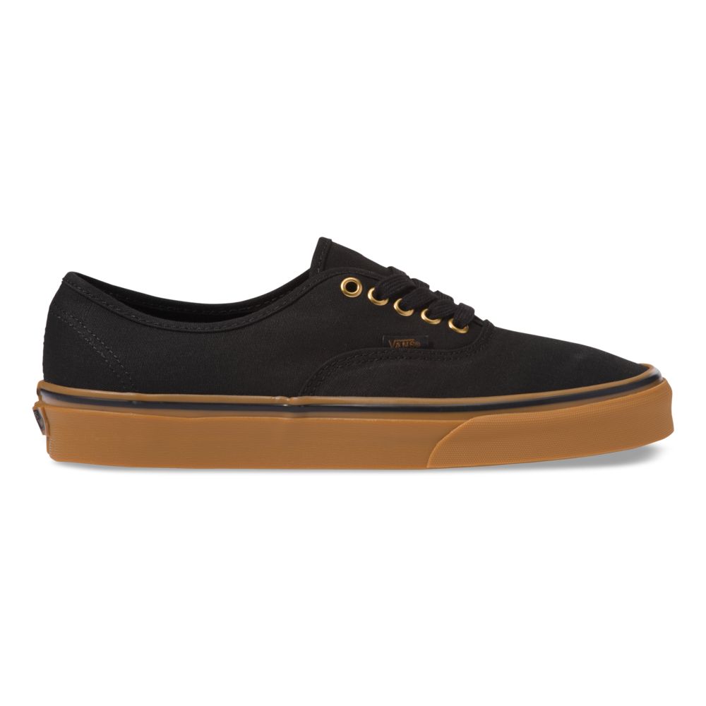 Pánské Classic Vans Gum Authentic Černé | NM0689514