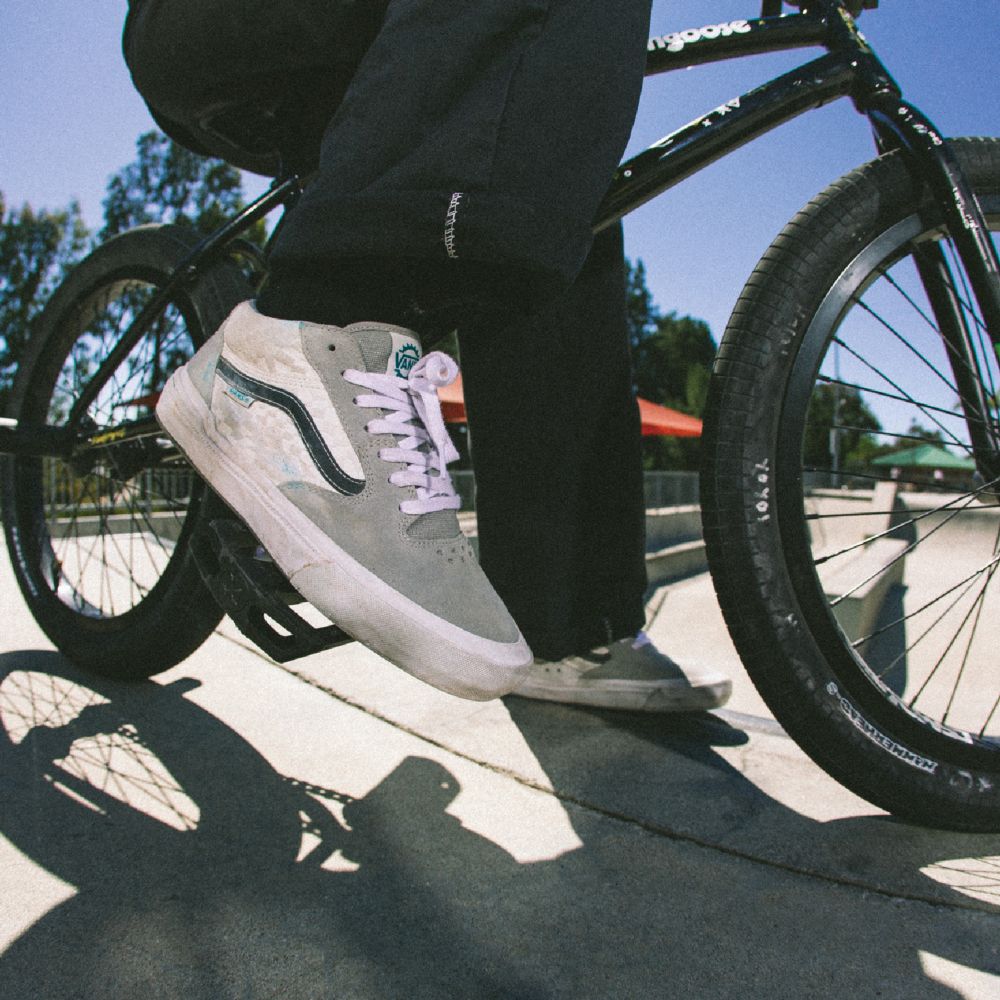 Pánské Classic Vans Kevin Peraza BMX Style 114 Šedé Bílé | YO5028476