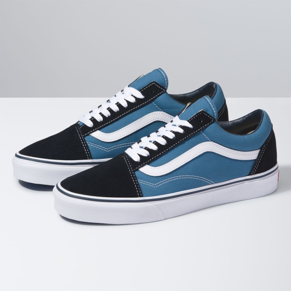 Pánské Classic Vans Old Skool Tmavě Blankyt | HD1783620