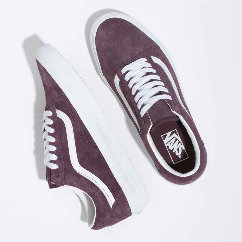 Pánské Classic Vans Old Skool Vínové | TH4061582